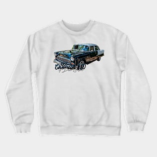 1955 Chevrolet 210 4 Door Sedan Crewneck Sweatshirt